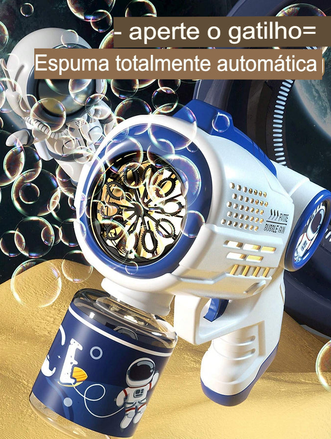 Maquina Lança Bolhas de Sabão Galaxy Bubble Brinquedo