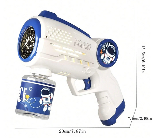 Maquina Lança Bolhas de Sabão Galaxy Bubble Brinquedo